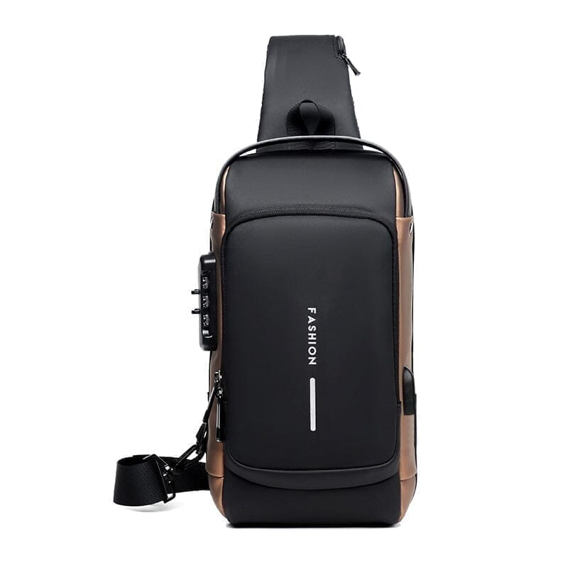 Mochila Anti-Furto com Senha USB Slim Bag 