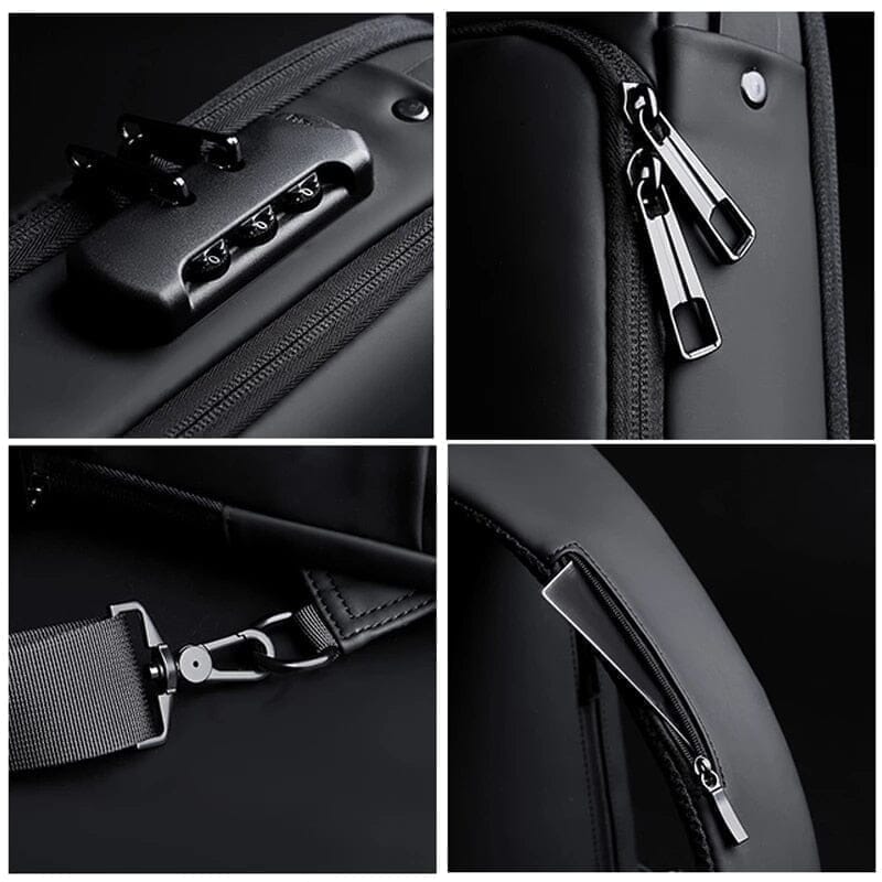 Mochila Anti-Furto com Senha USB Slim Bag 